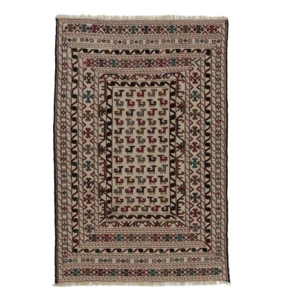 Covor kilim nomadic afgan Adarskan 130x186 covor de perete țesut manual