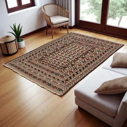 Covor kilim nomadic afgan Adarskan 130x186 covor de perete țesut manual