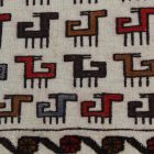 Covor kilim nomadic afgan Adarskan 130x186 covor de perete țesut manual