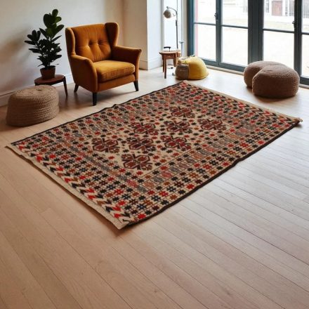 Covor kilim nomadic afgan Adarskan 128x175 covor de perete țesut manual