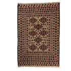 Covor kilim nomadic afgan Adarskan 128x175 covor de perete țesut manual