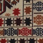 Covor kilim nomadic afgan Adarskan 128x175 covor de perete țesut manual