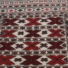 Covor kilim nomadic afgan Adarskan 122x191 covor de perete țesut manual