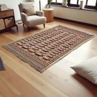 Covor kilim nomadic afgan Adarskan 117x197 covor de perete țesut manual