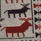 Covor kilim nomadic afgan Adarskan 117x197 covor de perete țesut manual