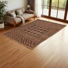 Covor kilim nomadic afgan Adarskan 137x202 covor de perete țesut manual