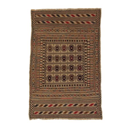 Covor kilim nomadic afgan Adarskan 137x202 covor de perete țesut manual