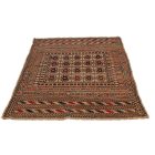Covor kilim nomadic afgan Adarskan 137x202 covor de perete țesut manual