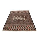 Covor kilim nomadic afgan Adarskan 126x204 covor de perete țesut manual