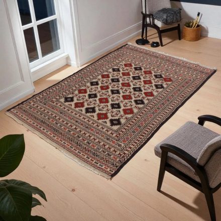 Covor kilim nomadic afgan Adarskan 124x195 covor de perete țesut manual