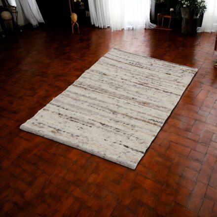 Covor gros din lână Rustic 70x131 covor bej
