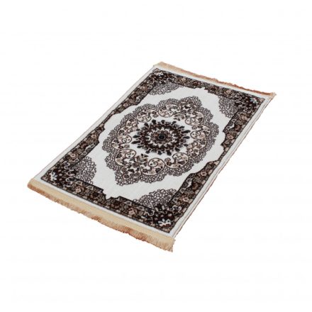 Covor clasic bej maro Isfahan 60x90 covor cu model oriental