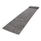 Covor traversa gri Rustic 90x438 covor din lână pentru hol