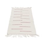 Covor de cârpe 70x129 bej covor de cârpe din bumbac