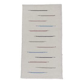 Covor de cârpe 77x125 bej covor de cârpe din bumbac