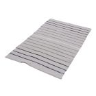 Covor de cârpe 76x140 gri covor de cârpe din bumbac
