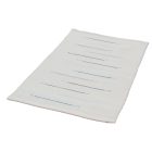 Covor de cârpe 129x69 alb covor de cârpe din bumbac