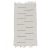 Covor de cârpe 70x125 alb covor de cârpe din bumbac