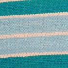Covor de cârpe 129x71 albastru covor de cârpe din bumbac