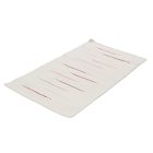 Covor de cârpe 70x129 alb covor de cârpe din bumbac