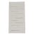 Covor de cârpe 70x138 alb covor de cârpe din bumbac