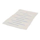 Covor de cârpe 69x120 alb covor de cârpe din bumbac