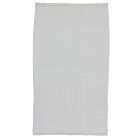 Covor de cârpe 126x73 alb covor de cârpe din bumbac