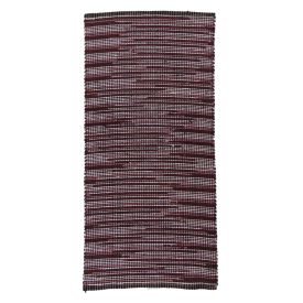 Covor de cârpe 140x66 dungi covor de cârpe din bumbac