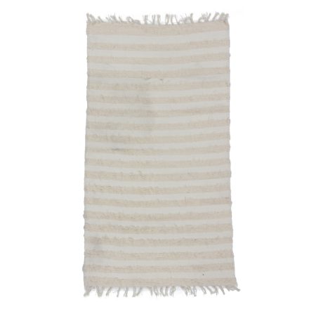 Covor pufos bej 69x125 covor de cârpă moale din fibre lungi