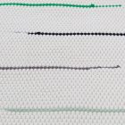 Covor de cârpe 70x130 alb covor de cârpe din bumbac