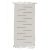 Covor de cârpe 60x124 alb covor de cârpe din bumbac