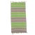 Covor de cârpe 68x131 verde-gri covor de cârpe din bumbac