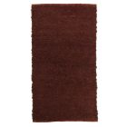 Covor de cârpe 126x70 pufos maro covor de cârpe din bumbac