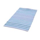 Covor de cârpe 78x149 albastru covor de cârpe din bumbac