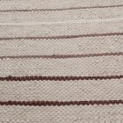 Covor de cârpe 82x151 maro covor de cârpe din bumbac