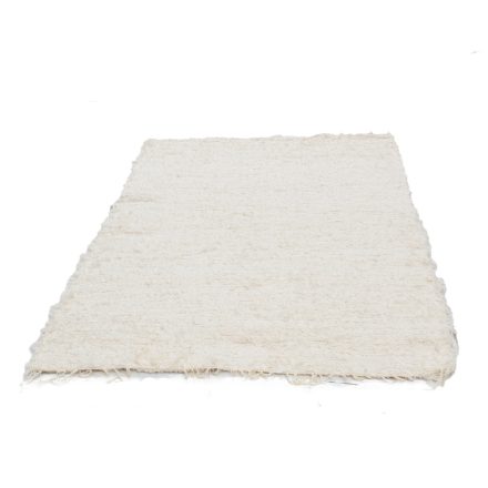 Covor pufos bej 120x164 covor de cârpă moale din fibre lungi