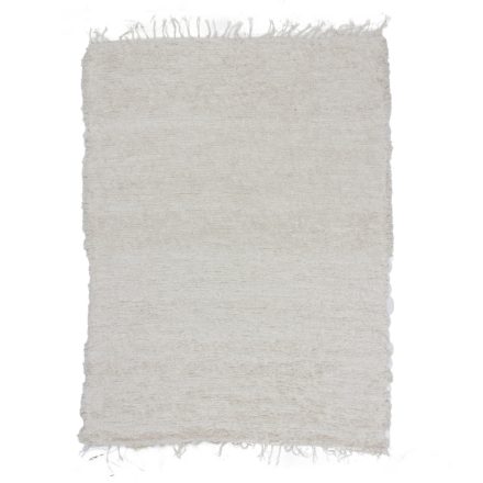 Covor pufos bej 121x167 covor de cârpă moale din fibre lungi