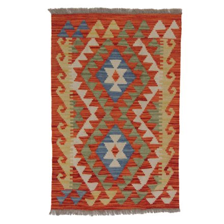 Covor kilim Chobi 94x63 afgane kilim din lână țesut manual 