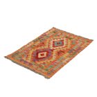 Covor kilim Chobi 67x94 afgane kilim din lână țesut manual 