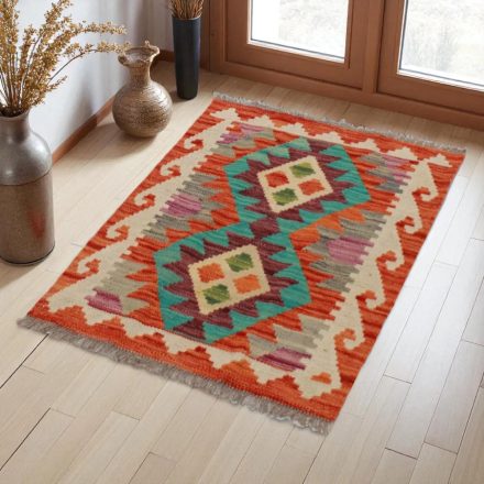 Covor kilim Chobi 81x61 afgane kilim din lână țesut manual 