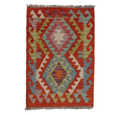 Covor kilim Chobi 91x63 afgane kilim din lână țesut manual 