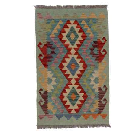 Covor kilim Chobi 95x59 afgane kilim din lână țesut manual 