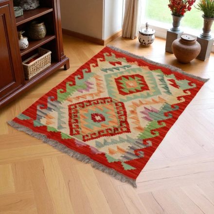 Covor kilim Chobi 64x86 afgane kilim din lână țesut manual 