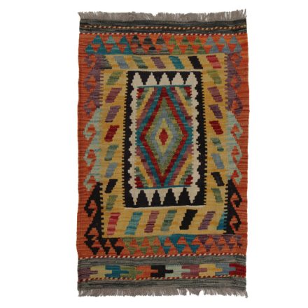 Covor kilim Chobi 93x61 afgane kilim din lână țesut manual 