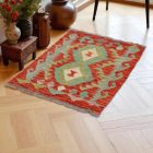 Covor kilim Chobi 87x64 afgane kilim din lână țesut manual 
