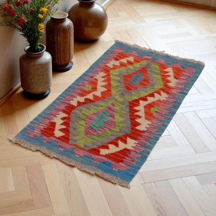 Covor kilim Chobi 56x96 afgane kilim din lână țesut manual 