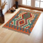 Covor kilim Chobi 63x97 afgane kilim din lână țesut manual 