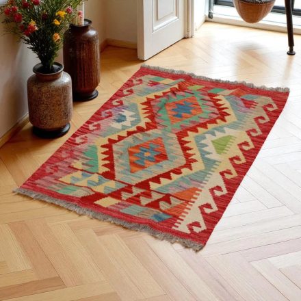 Covor kilim Chobi 98x68 afgane kilim din lână țesut manual 