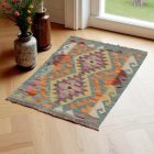 Covor kilim Chobi 60x83 afgane kilim din lână țesut manual 