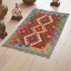 Covor kilim Chobi 59x94 afgane kilim din lână țesut manual 